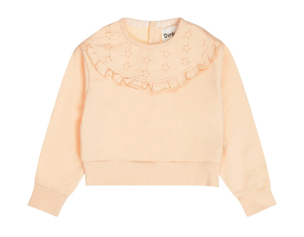 Dirkje Peach Long Sleeve Top
