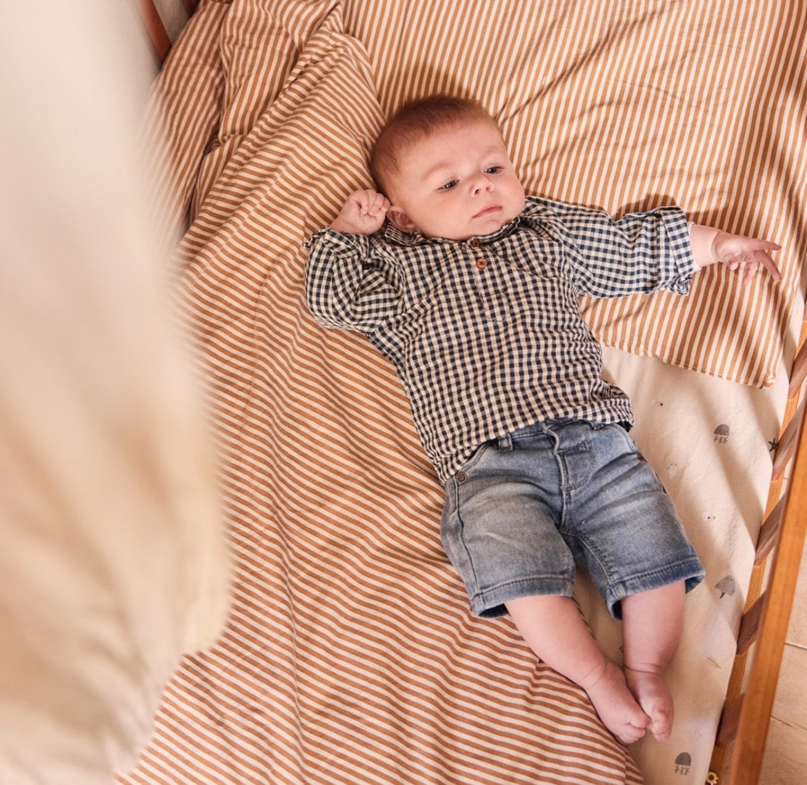 Dirkje Baby Boy Denim Shorts SP