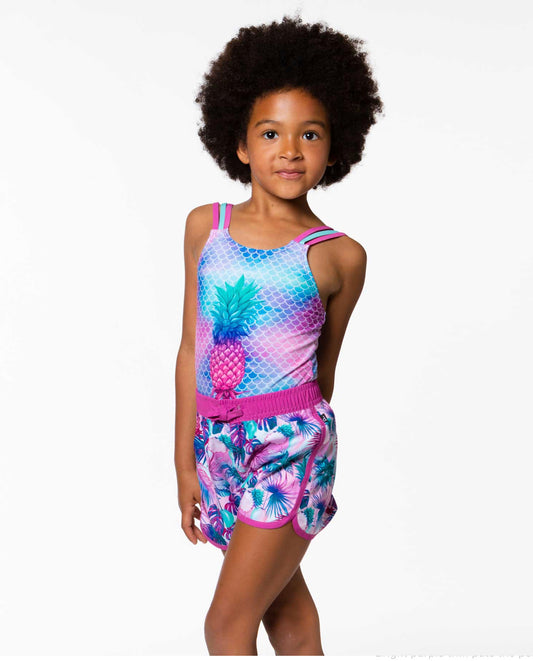 Deux Par Deux Pineapple Boardshorts-SP23