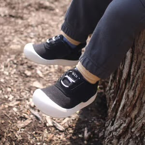 Jan & Jul Black Tie Mini-Flyer Sneakers SPN