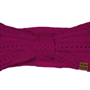 Headster Knit Headbands W23 Pink Knit