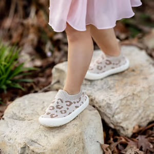 Jan & Jul Leopard Knit Shoes SPN