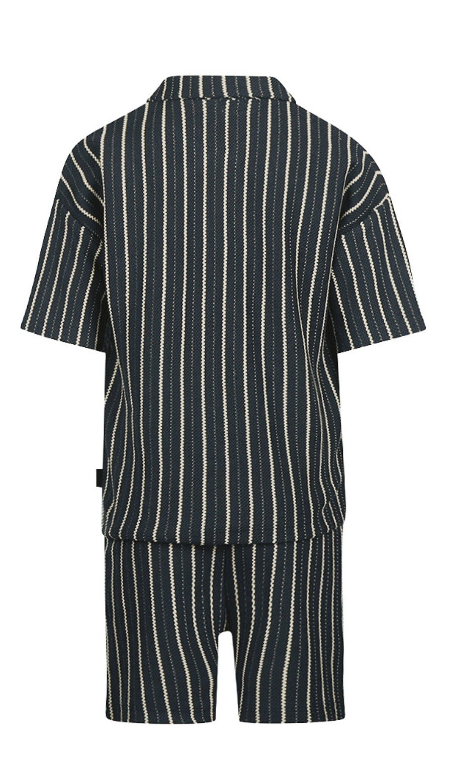 Koko Noko Navy Dress Shirt and Short Set SP