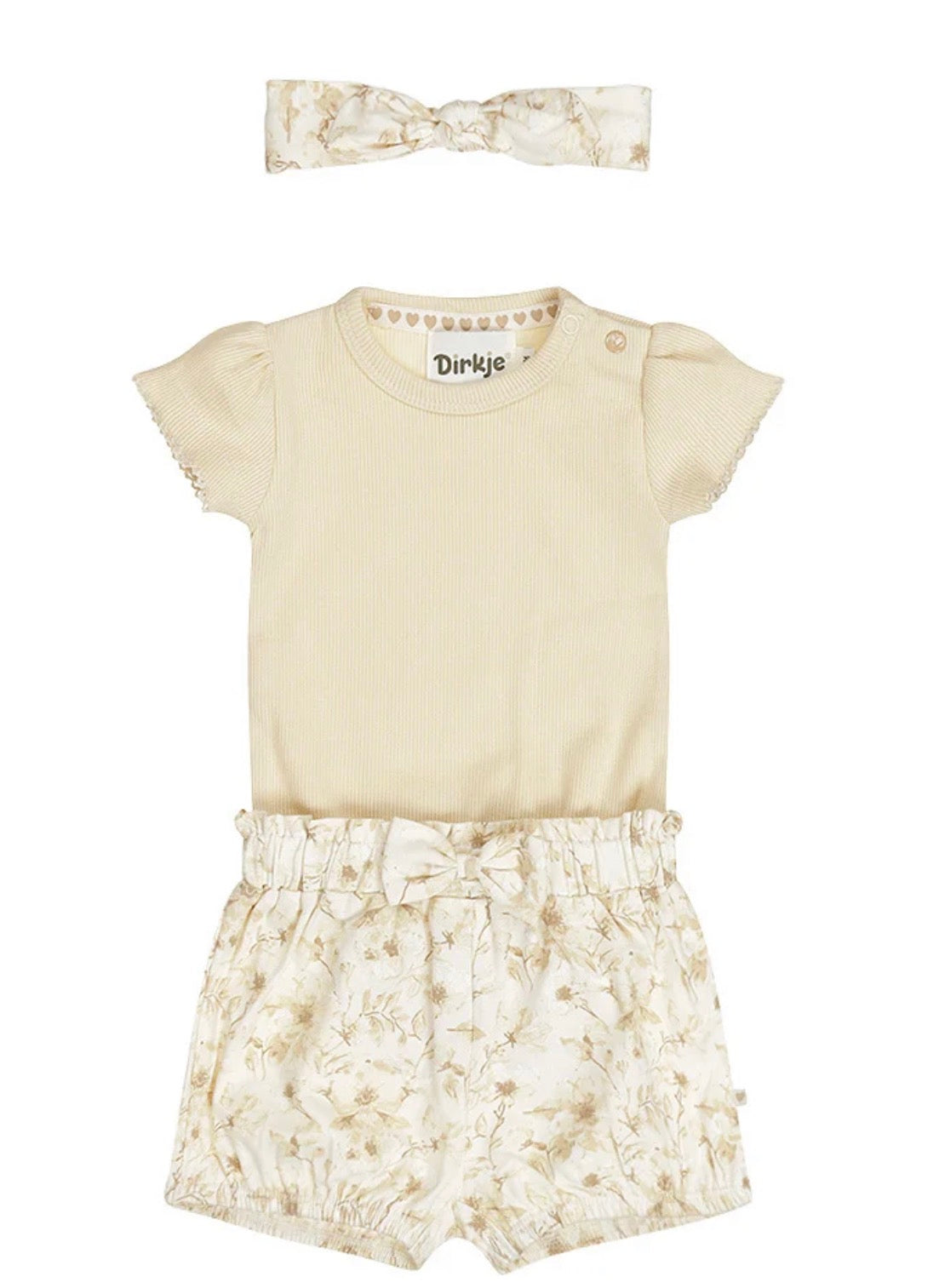 Dirkje Beige Short Set