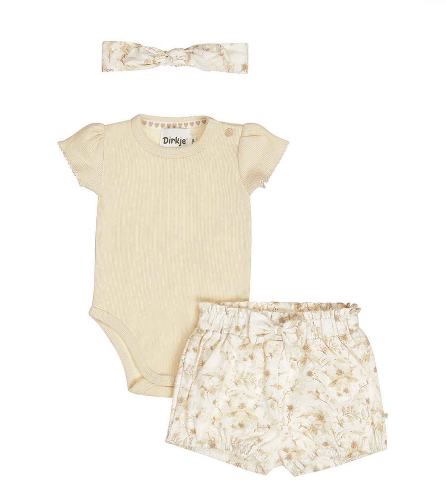Dirkje Beige Short Set