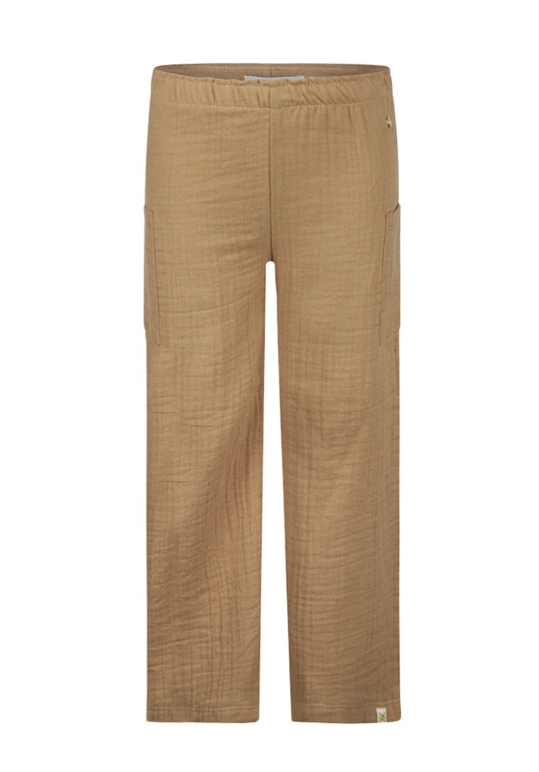 Koko Noko Brown Muslin Wide Leg Pant SP