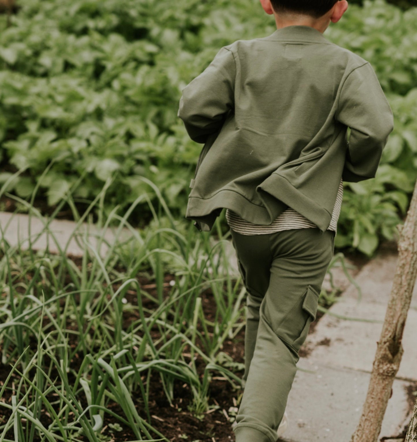 Koko Noko Olive Cargo Jogging Sweats SP