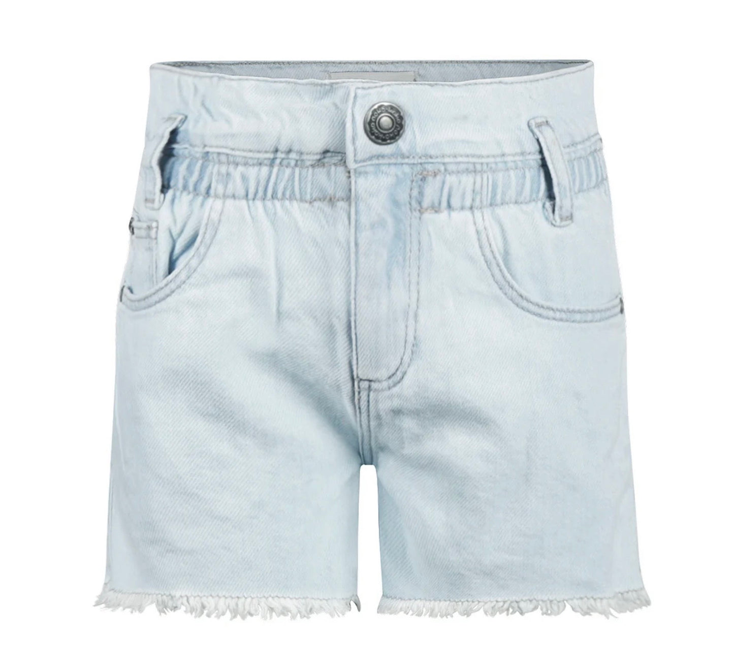 Koko Noko Loose Fit Light Blue Denim Shorts SP