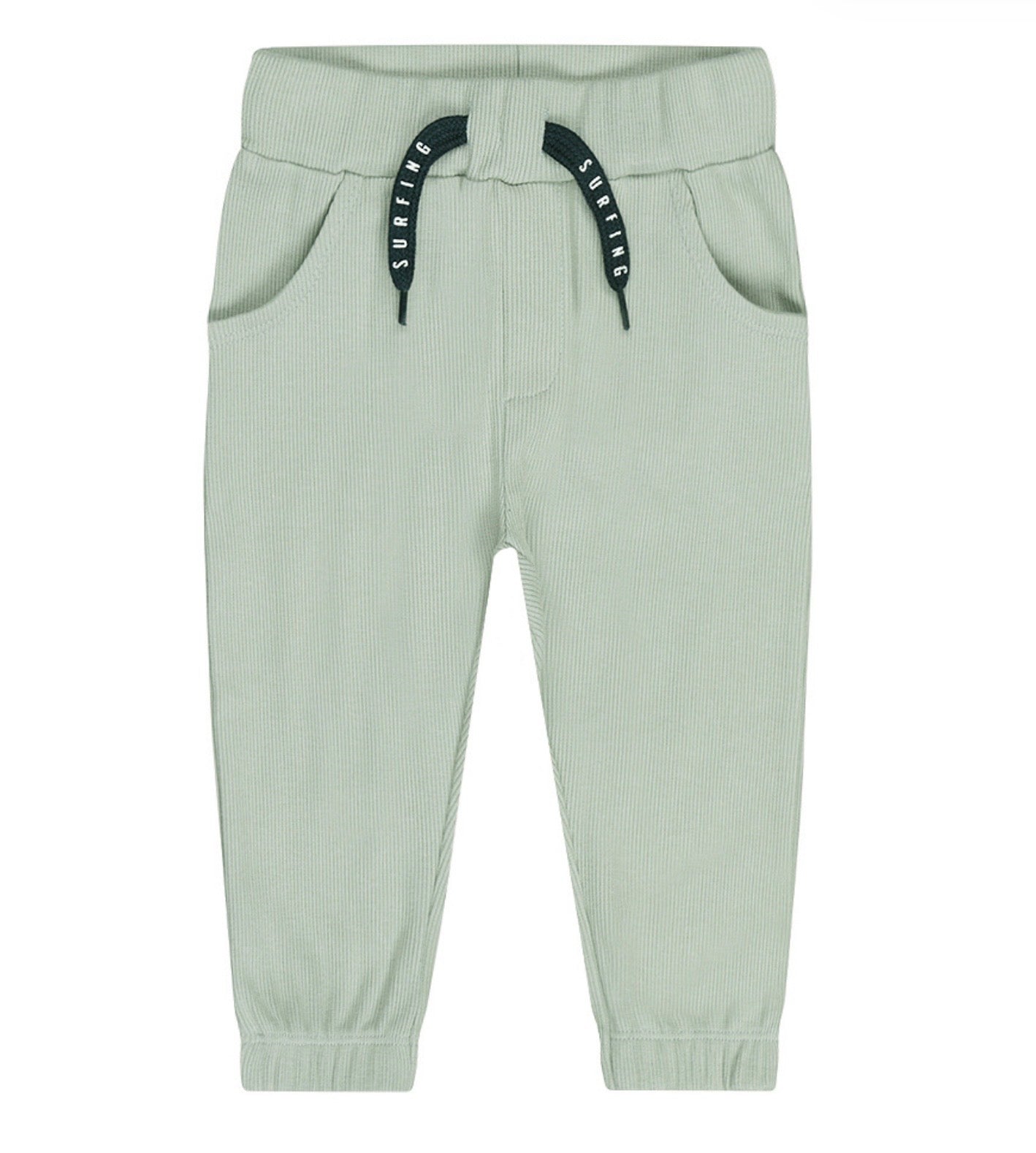 Dirkje Soft Sage Ribbed Jogger SP