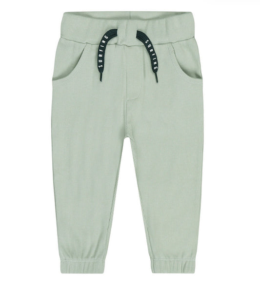Dirkje Soft Sage Ribbed Jogger SP
