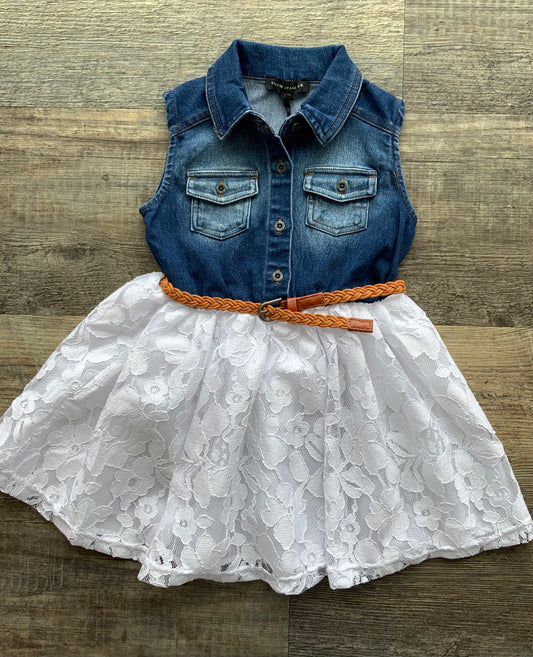 Silver Jeans Co. Belted Denim Dress SP