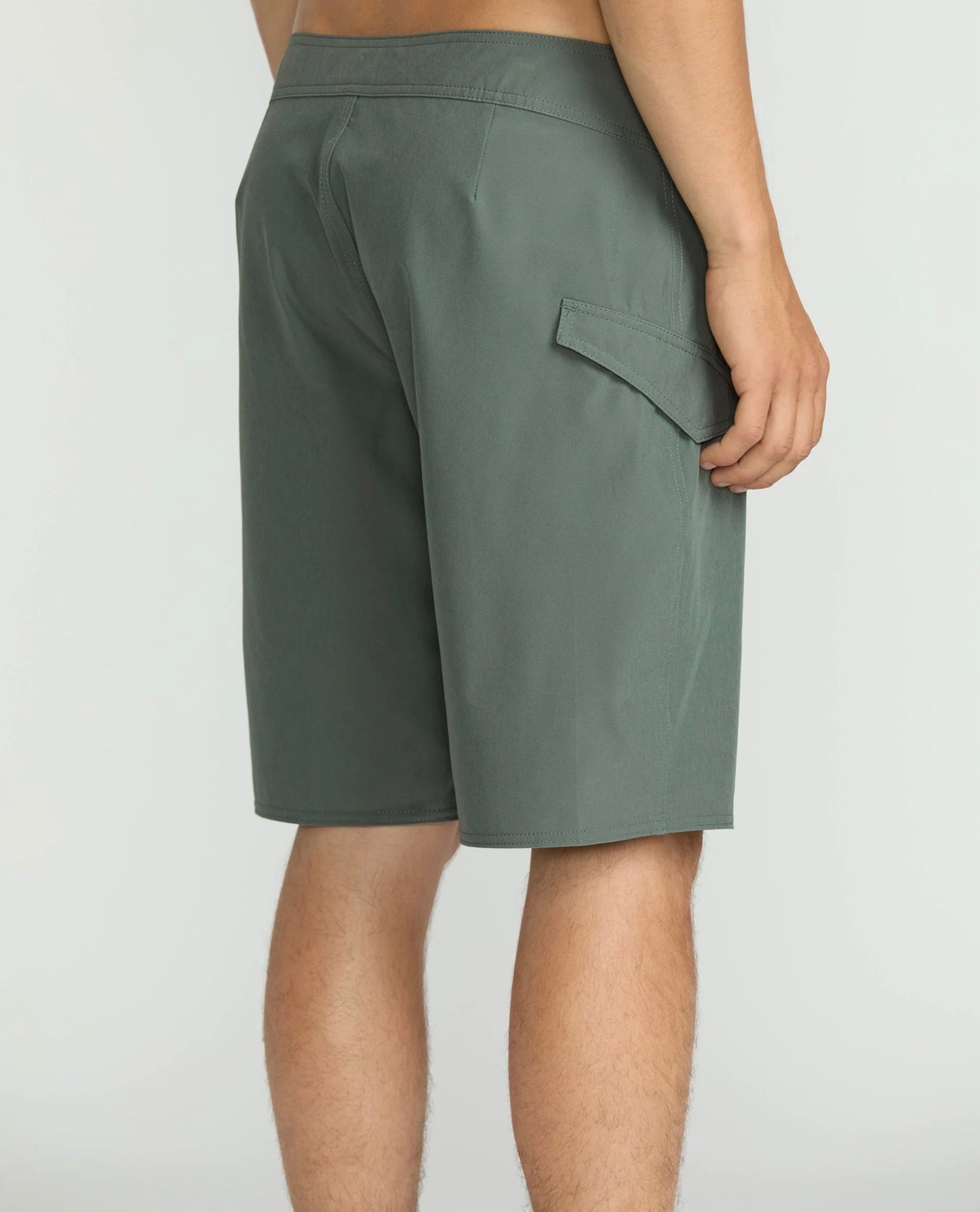 Volcom Men’s Lido Solid 20” Green Trunks SP