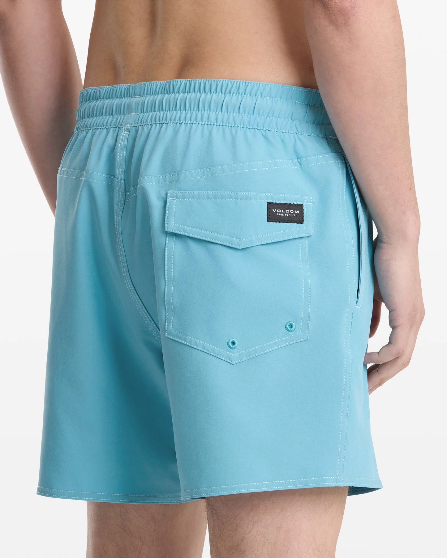 Volcom Lido Solid Turquoise Trunks SP