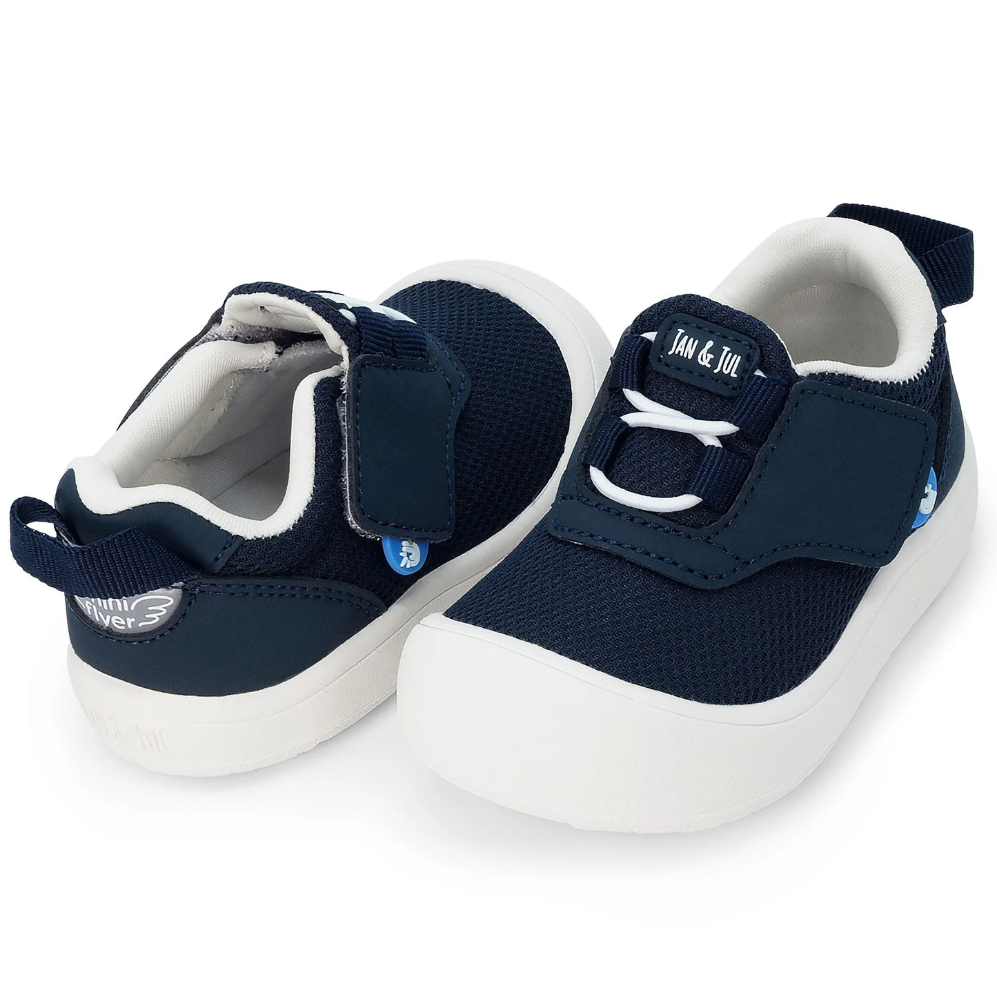 Jan & Jul Dark Navy Mini-Flyer Sneakers