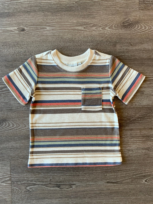 MID Mocha Striped T-Shirt SP