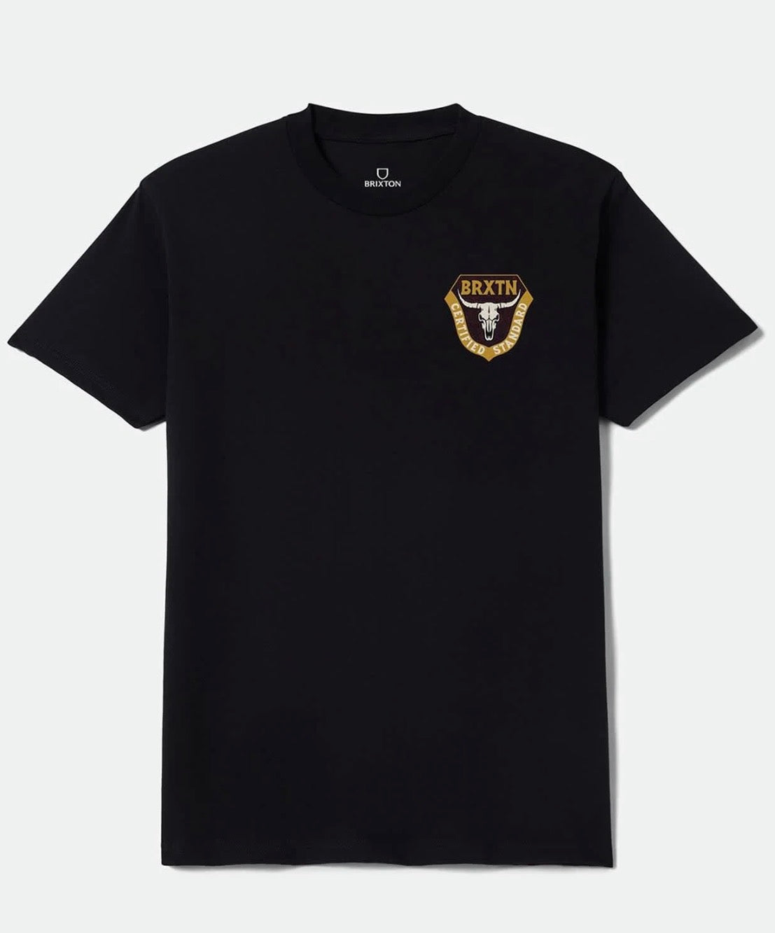 Brixton Black Fraser Standard Tee 02-08