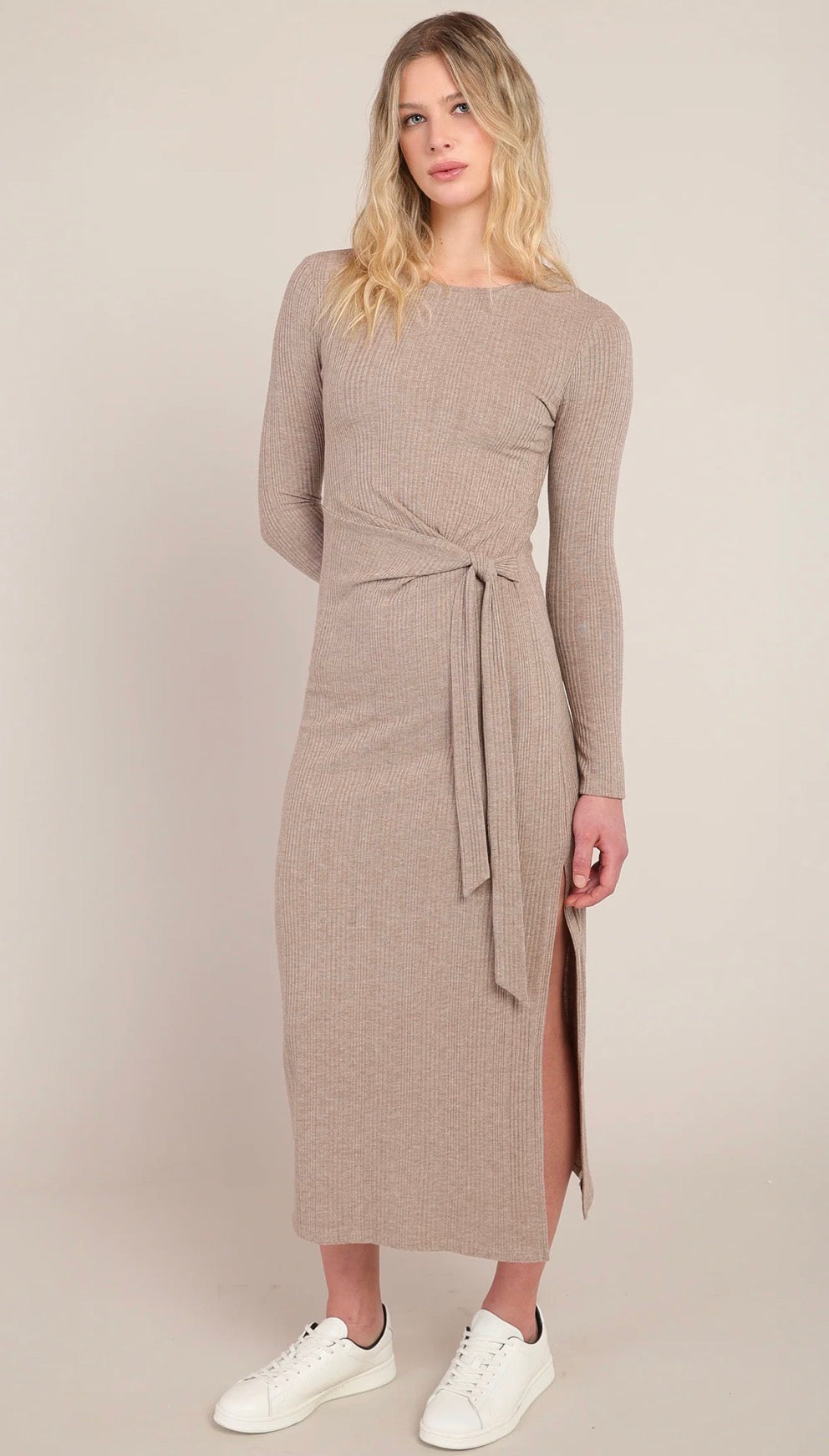 Room 34 Knot Waist Long Dress 02-08