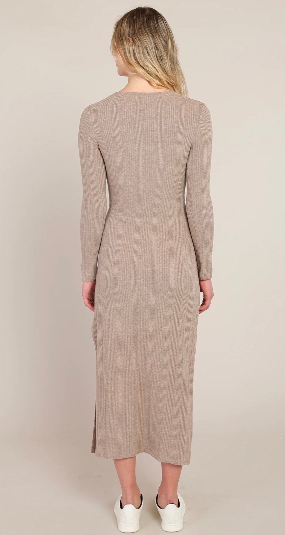 Room 34 Knot Waist Long Dress 02-08