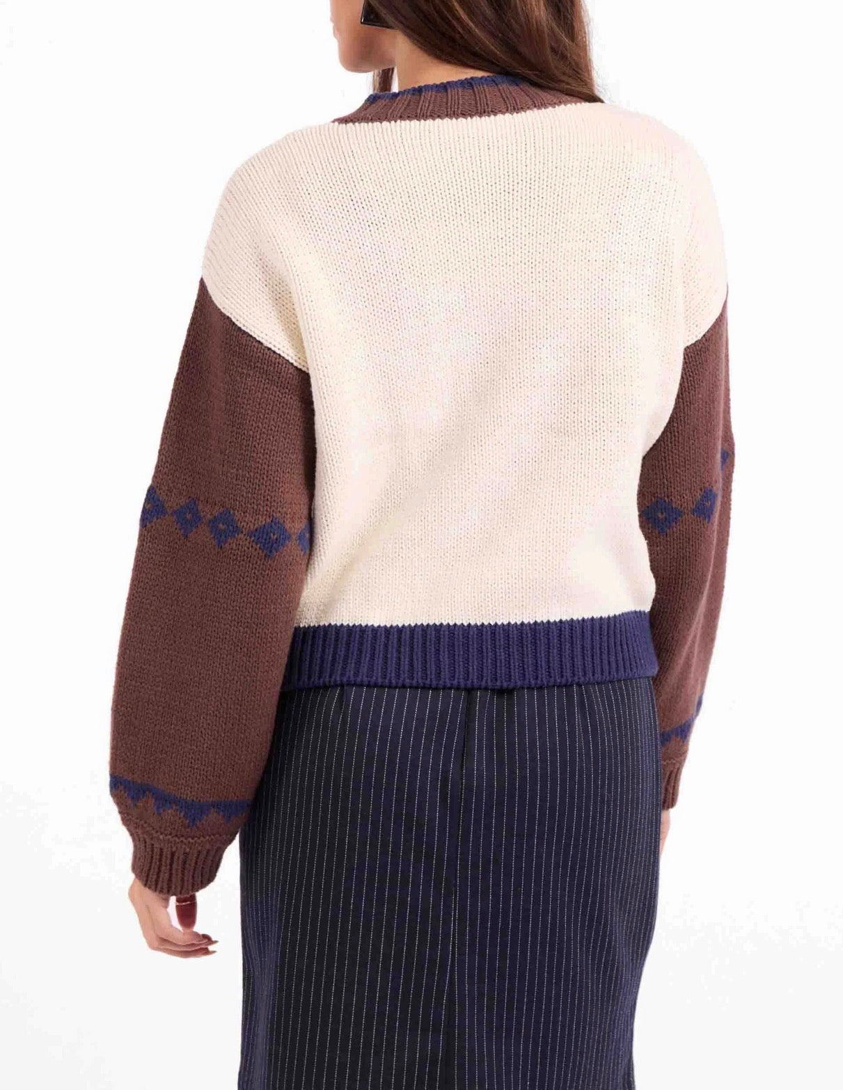 Sage The Label Designed Sweet Rose Sweater Jacket 02-08