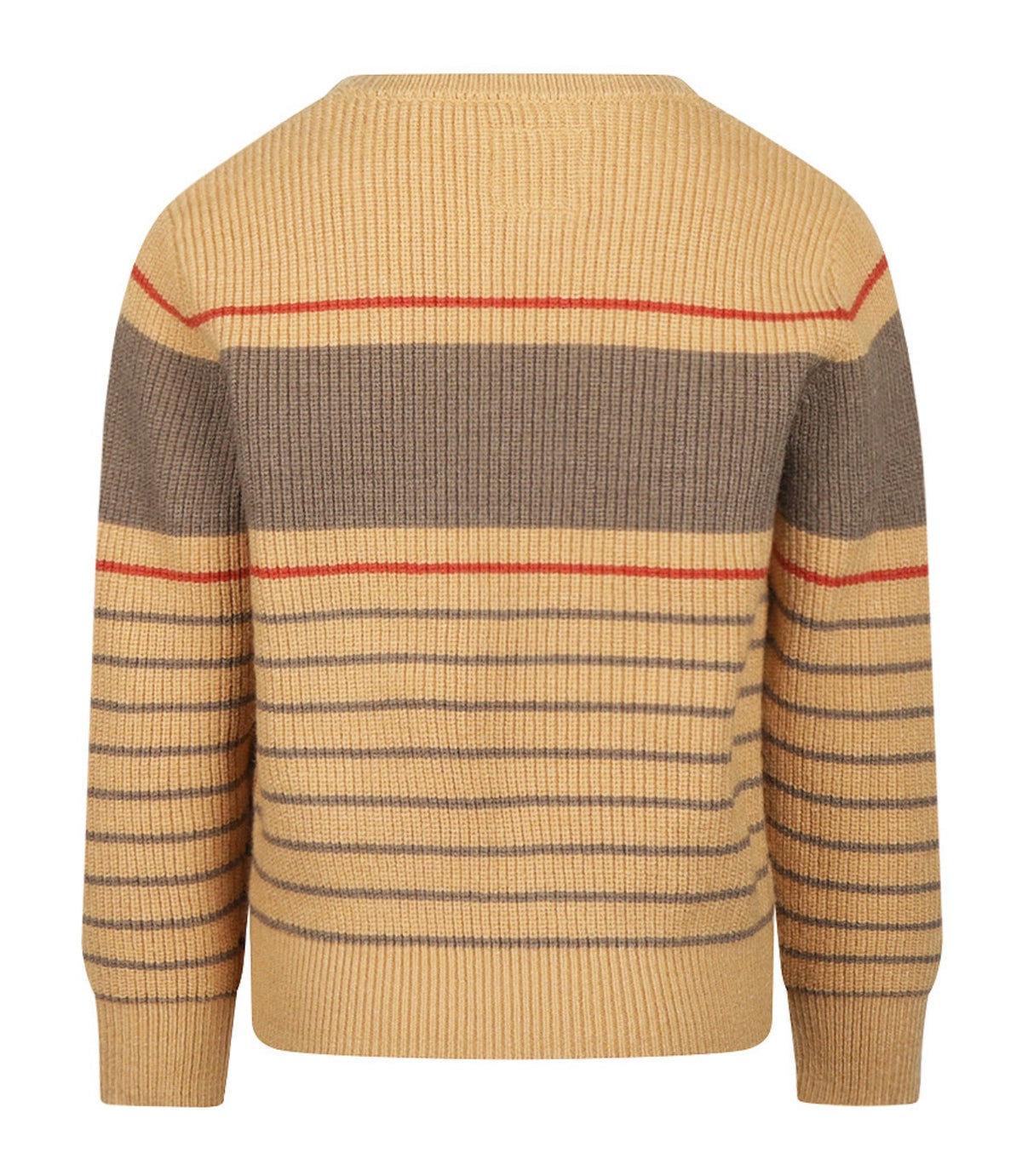 Koko Noko Light Brown Striped Knit 09-02