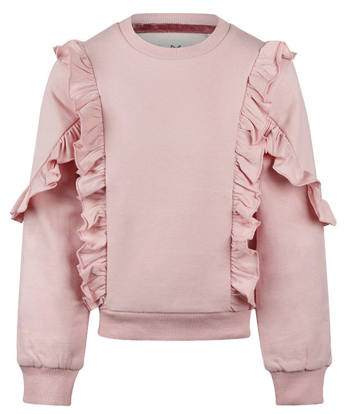Koko Noko Pink Ruffled Sweater 09-02