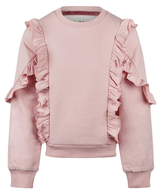 Koko Noko Pink Ruffled Sweater 09-02