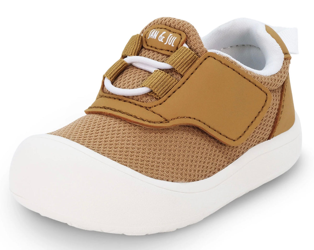 Jan & Jul Soft Brown Mini-Flyer Shoe