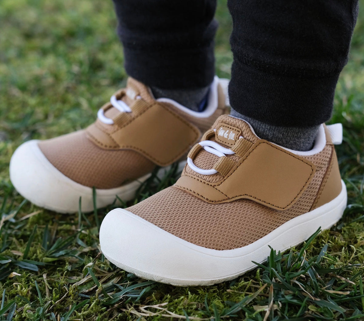 Jan & Jul Soft Brown Mini-Flyer Shoe