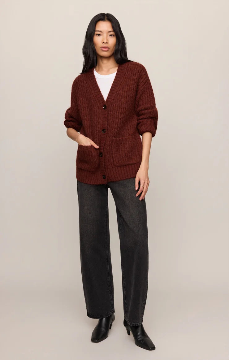 Z Supply Velvet Rouge Whitmore Cardigan 02-09