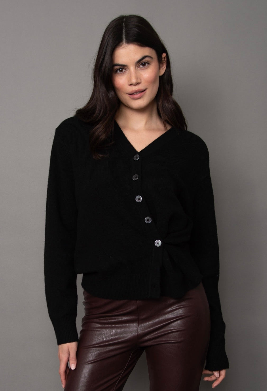 RD Style Pasha Black Cardigan 01-09