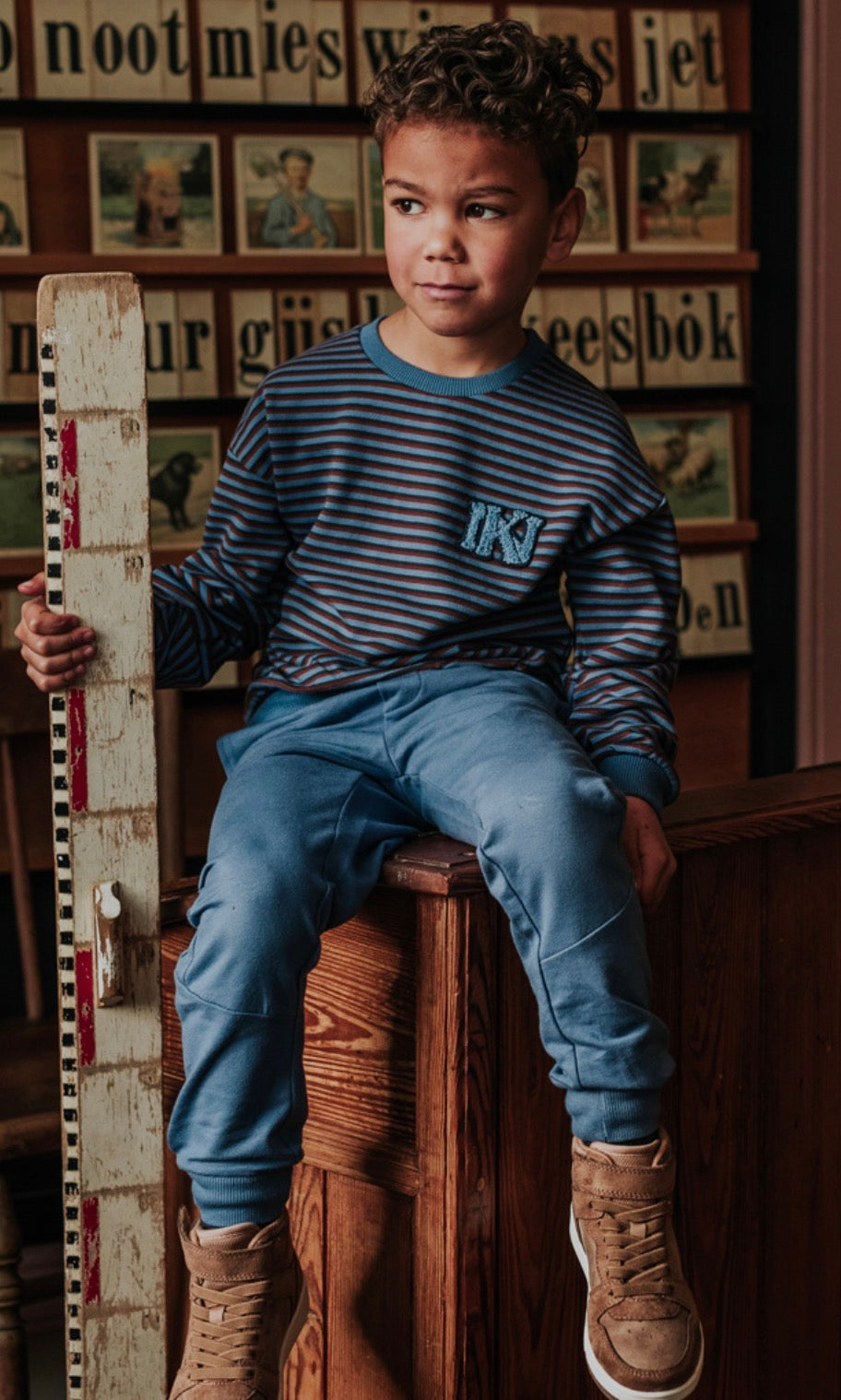 Koko Noko Striped Blue Long Sleeve 02-09