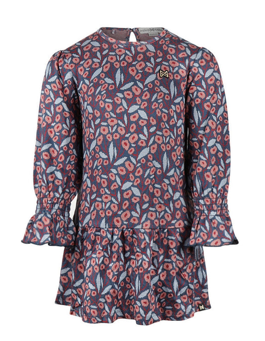 Koko Noko Printed Long Sleeve Dress 02-09