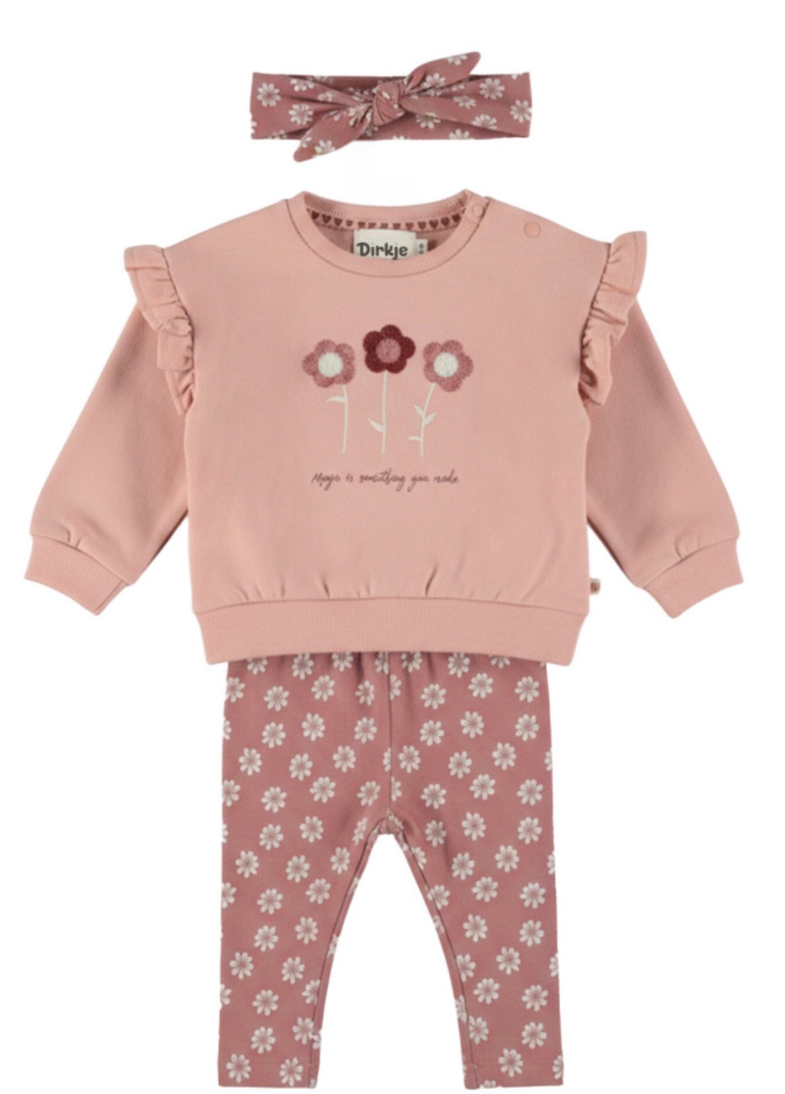 Dirkje Long Sleeve/Legging/Headband Set 02-09
