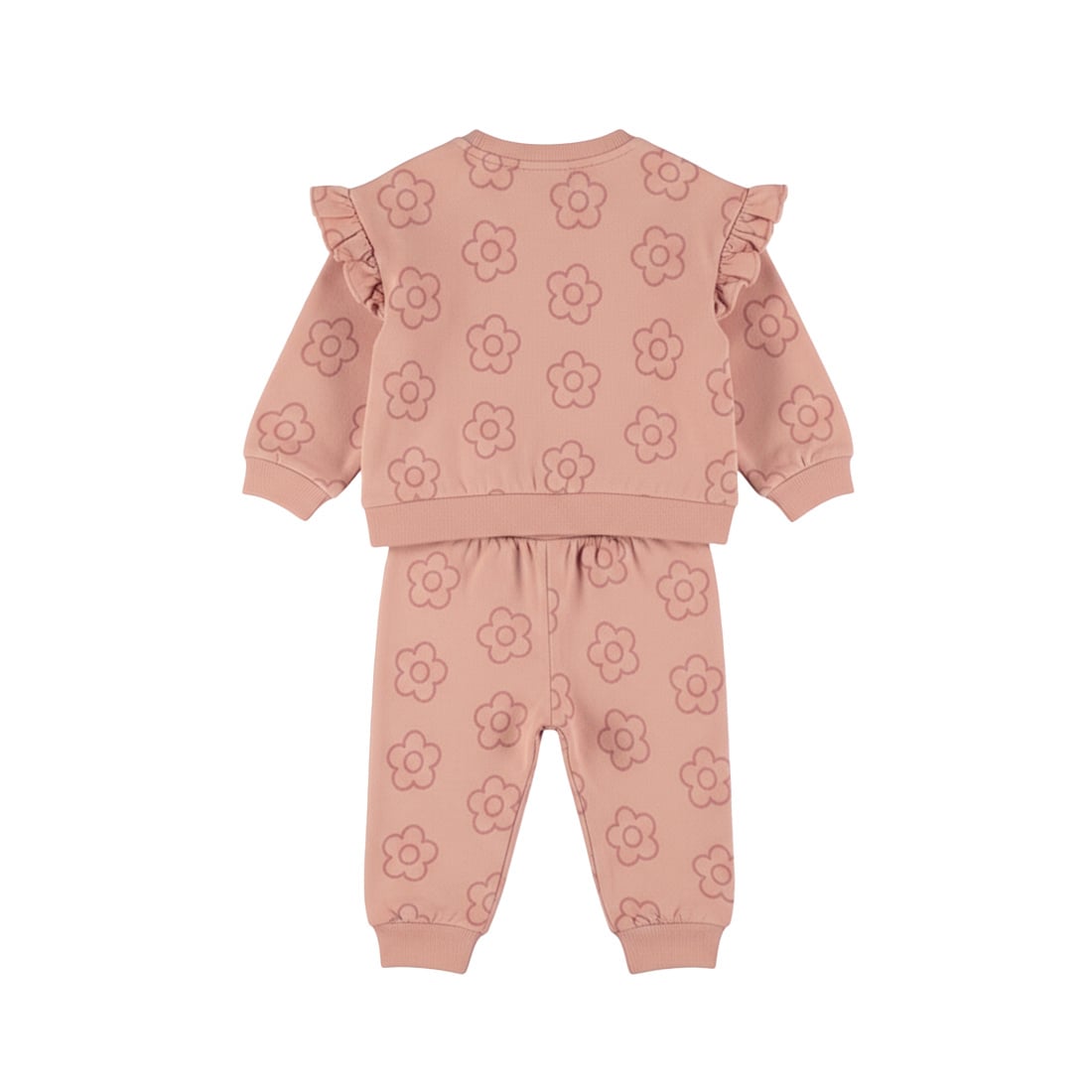 Dirkje Flower Pink Sweatsuit 09-02