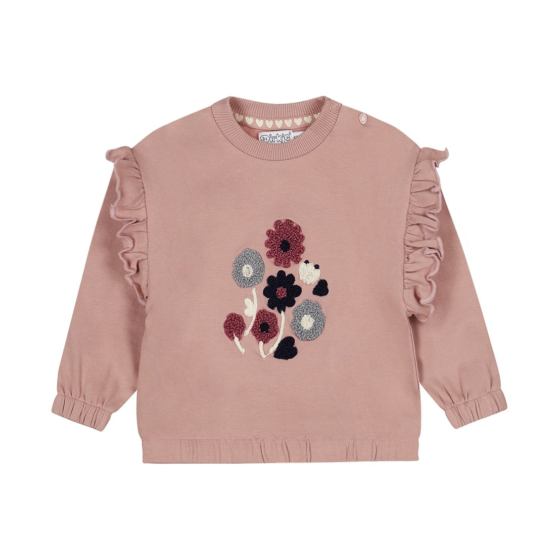 Dirkje Pink Teddy Flowers FN
