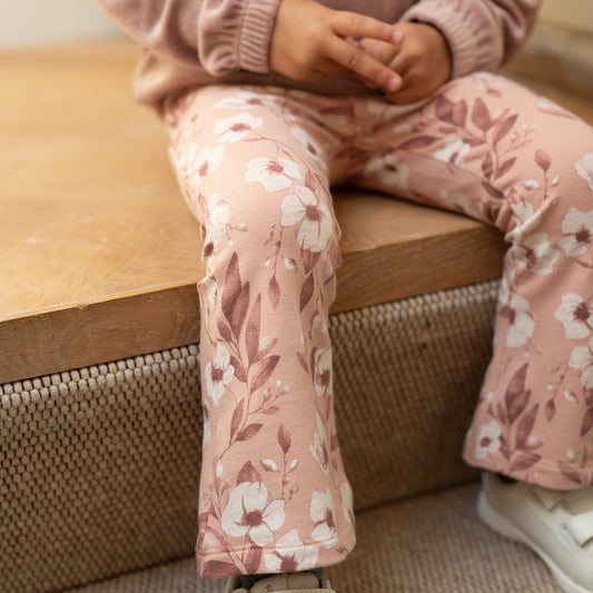 Dirkje Floral Flare Legging with Headband 09-02