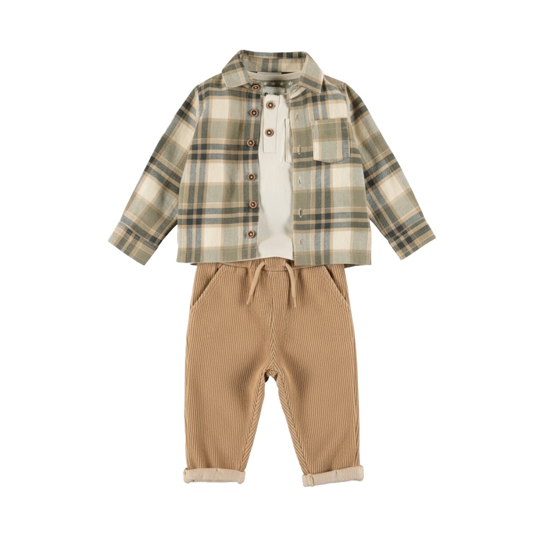 Dirkje 3pc Plaid Set 02-09