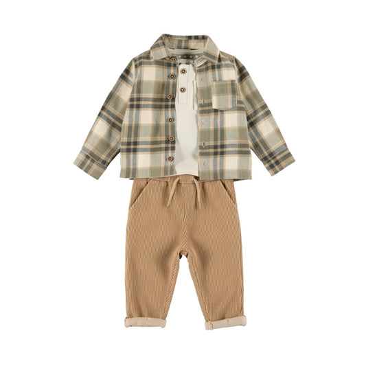 Dirkje 3pc Plaid Set 02-09