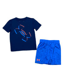 Under Armour Navy Short & Tee Set SP23