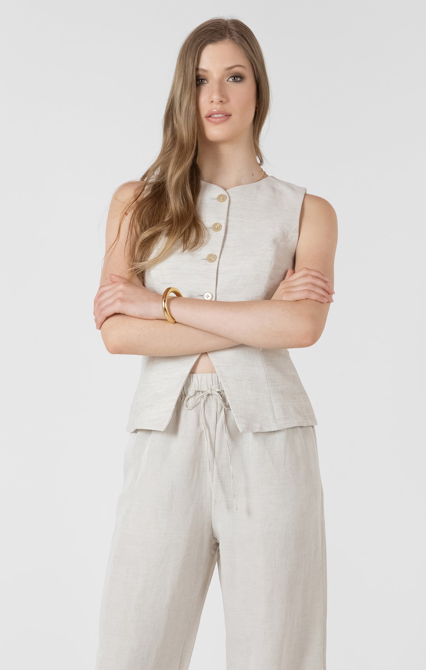 DEX Button Up Vest SP