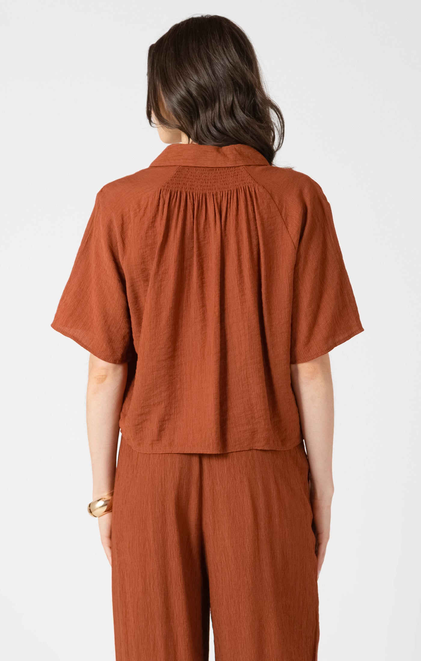 Dex Burnt Sienna Blouse SP