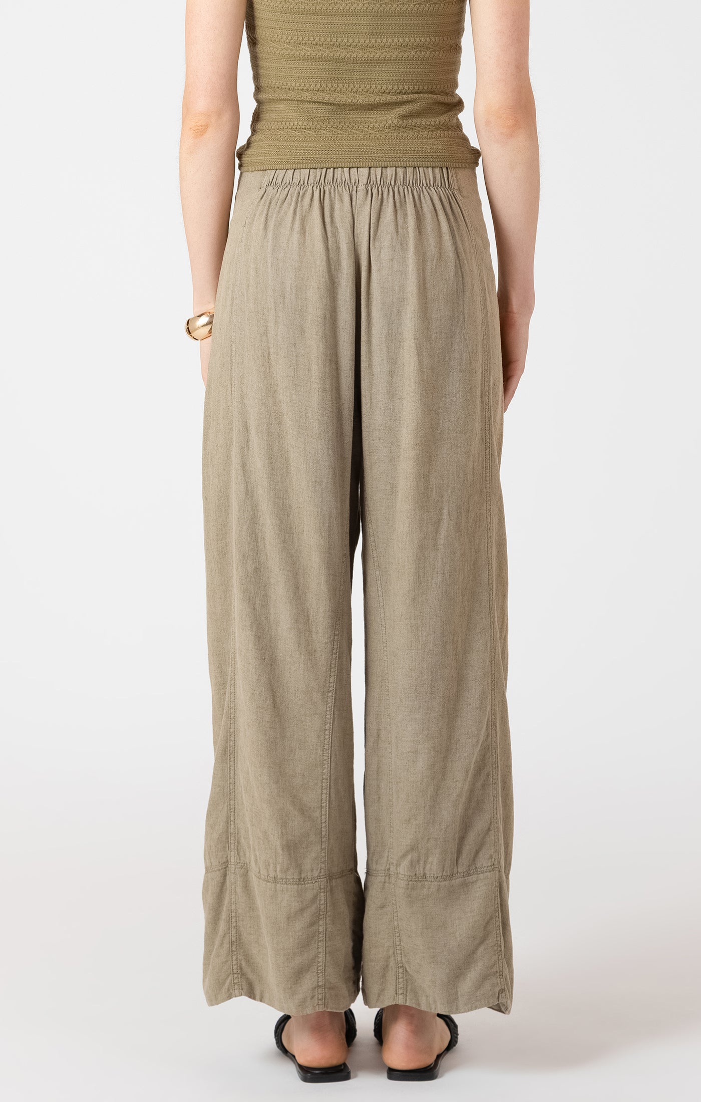 DEX Wide Leg Linen Pant SP