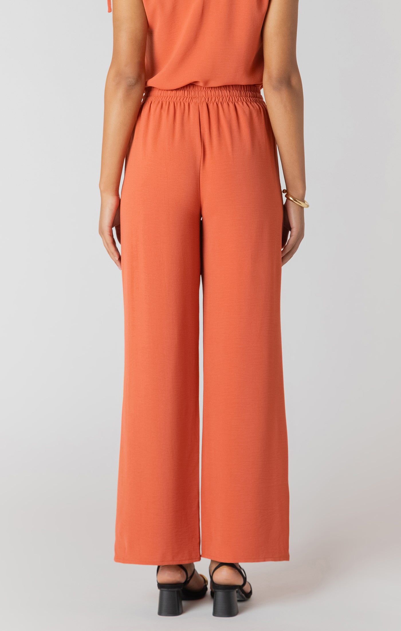 Room34 Copper High Waisted Flowy Pant SP