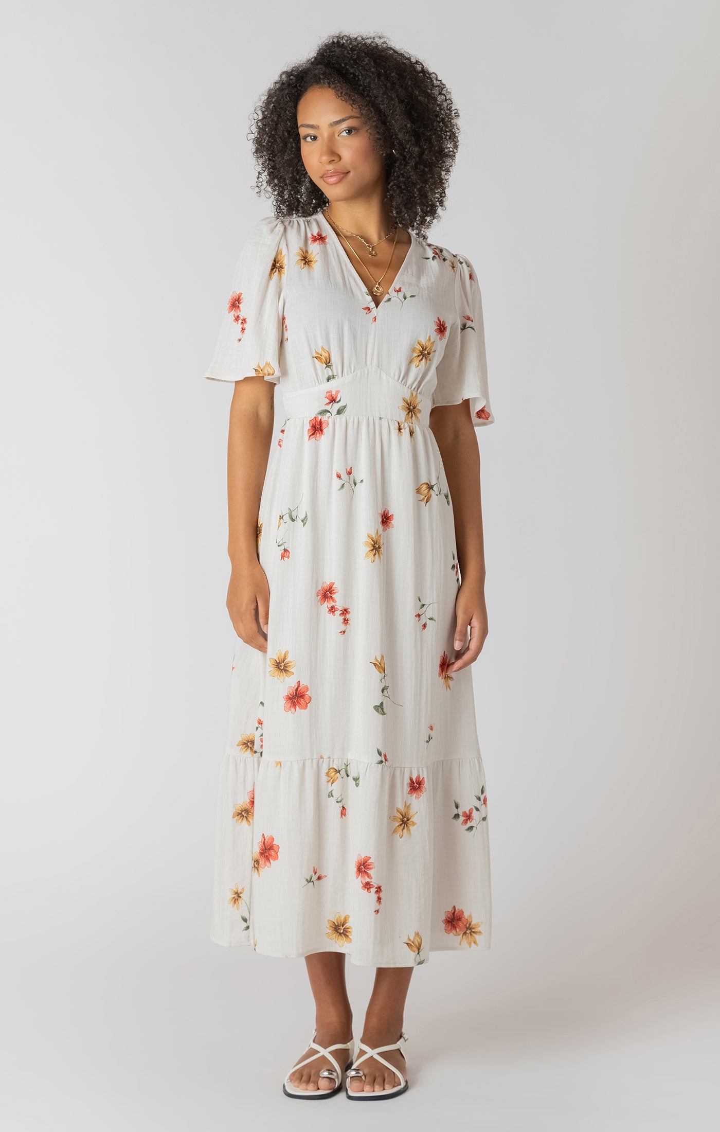 Room34 Short Sleeve Maxi Dress